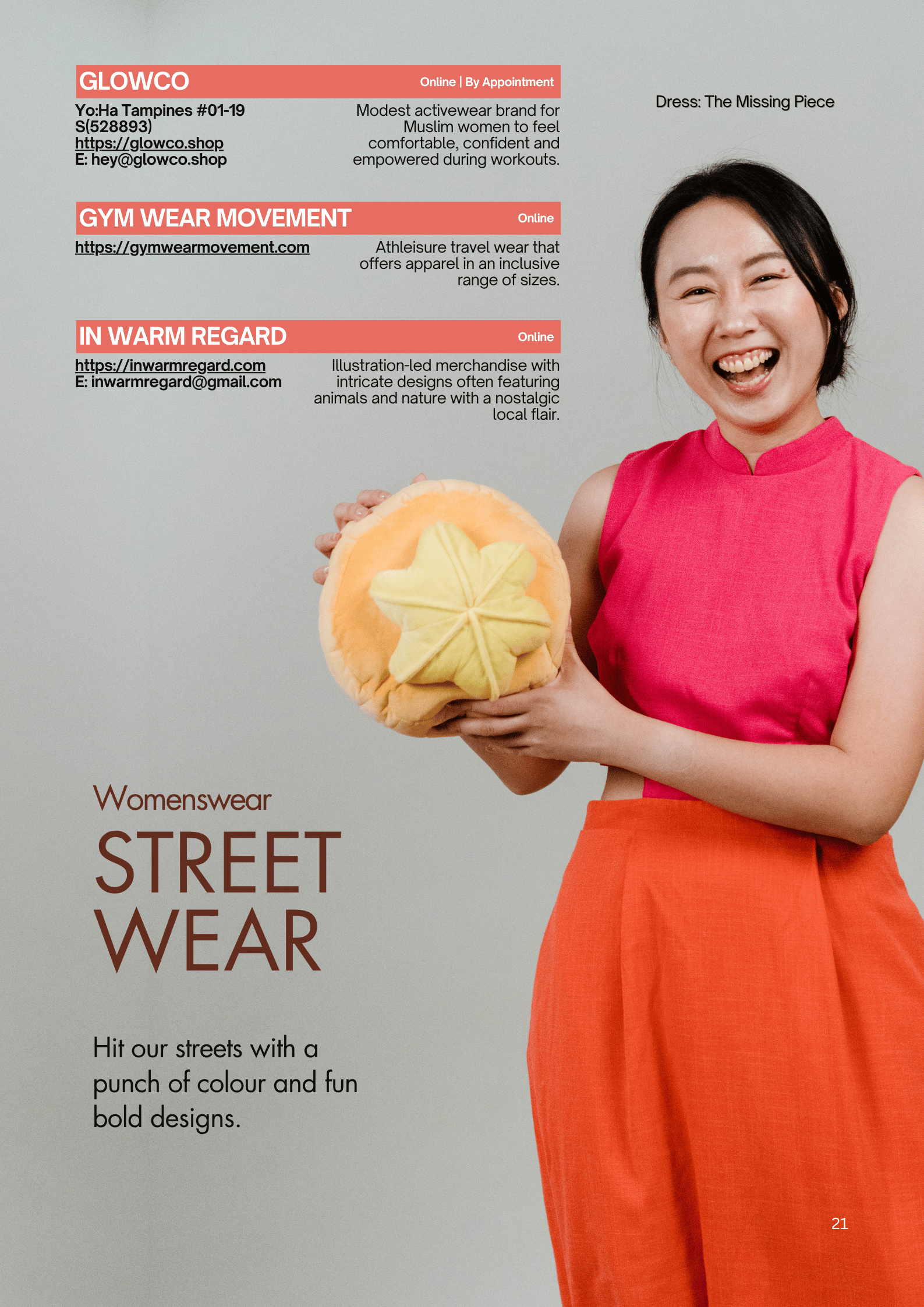 National Fashion Project Magazine Page 21